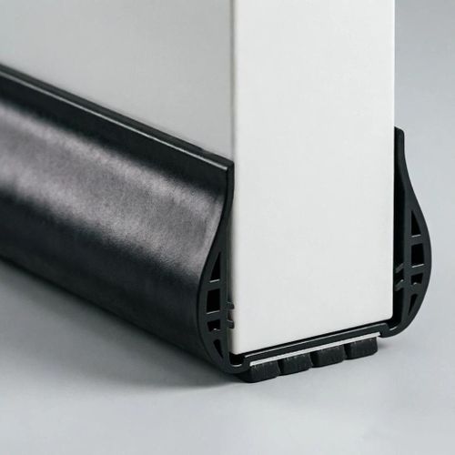 Generic 1 joint d'étanchéité de porte réglable, en PVC, bloqueur d'interstices coupe-vent - image 3