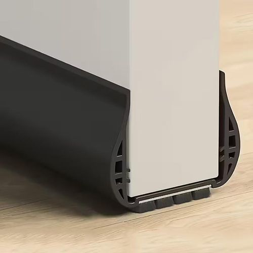 Generic 1 joint d'étanchéité de porte réglable, en PVC, bloqueur d'interstices coupe-vent - image 4