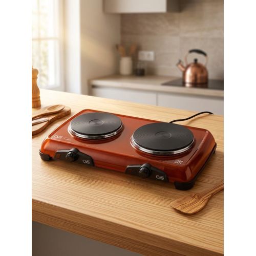 Generic Réchaud électrique portable à double plaque de cuisson