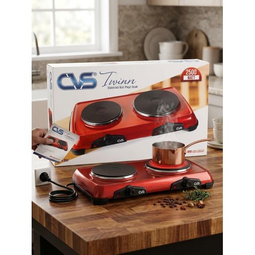 Generic Réchaud électrique portable à double plaque de cuisson - image 2