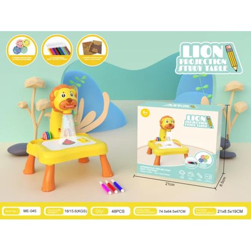 product_image_name-Generic-Kit de Planche à dessin avec Projecteur LED + 4 Livres Coloriages -2