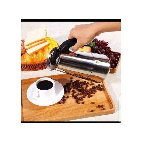 Generic Cafetière Italienne En Acier Inoxydable - image 2