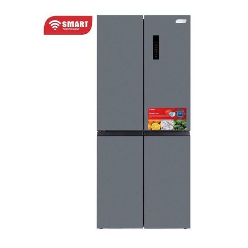 product_image_name-SMART TECHNOLOGY- Réfrigérateur Combiné Américain 4 Battants NOFRST SMART 405L (STCB-500WM)-Gris // Garantie 24 Mois-1
