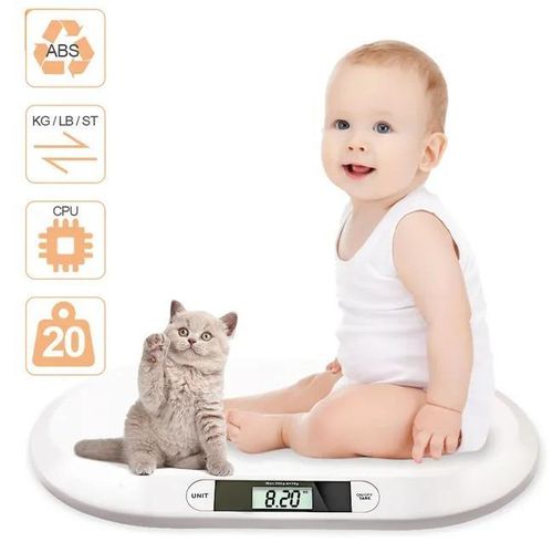 Generic Pèse-bébé numérique multifonction jusqu’à 20 kg