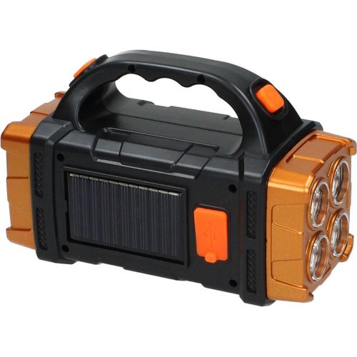 product_image_name-Generic-Lampe De Poche Solaire LED Avec Technologie COB, Imperméable, Rechargeable Par USB, éclairage D'extérieur, Idéal Pour Le Travail Ou Le Camping, 4 Vitesses-4