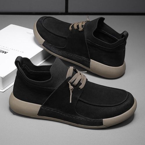VANHUHU Chaussures Hommes Mocassins Baladeuses Noir - image 2