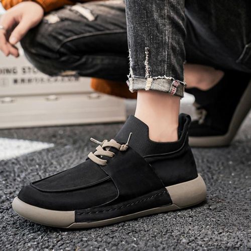 VANHUHU Chaussures Hommes Mocassins Baladeuses Noir - image 4