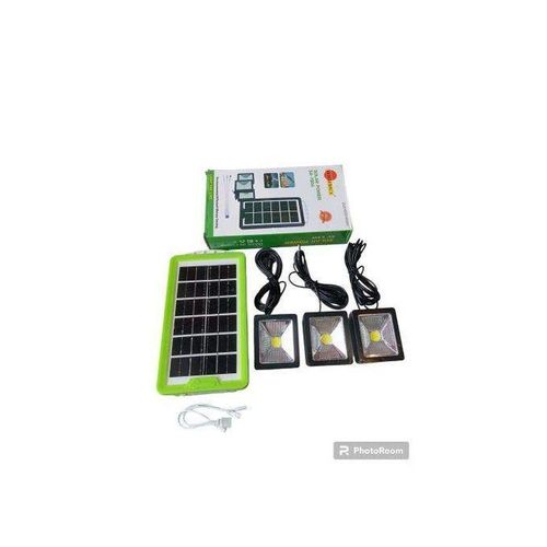 product_image_name-Genetic-   Kit Solaire 3 Ampoules+chargeur De Téléphone-1