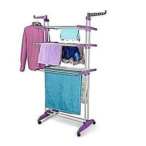 product_image_name-Generic-Séchoir à Linge En Inox Blancs - Violet-1