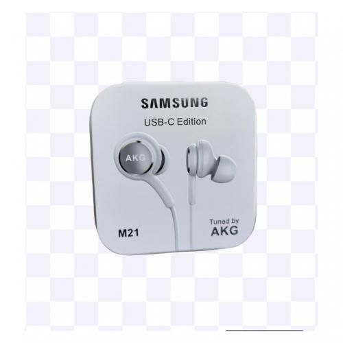Écouteurs Samsung Ecouteurs Samsung Tuned by AKG Blanc Type C