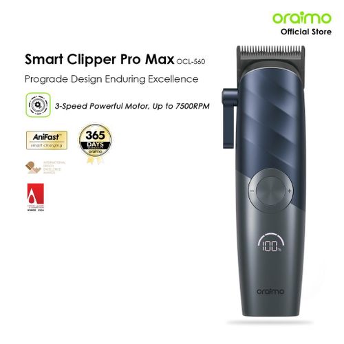 product_image_name-Oraimo-SmartClipper Pro Max - Tondeuse à cheveux professionnelle - 4500mAh-3