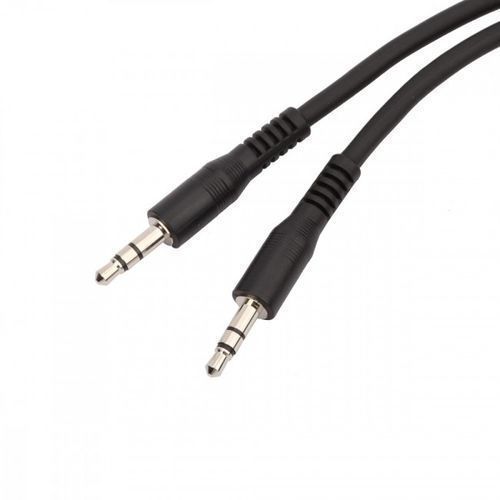 Generic Câble Auxiliaire Audio MP3 - 1 Mètre - Mâle/mâle -/Noir - image 2