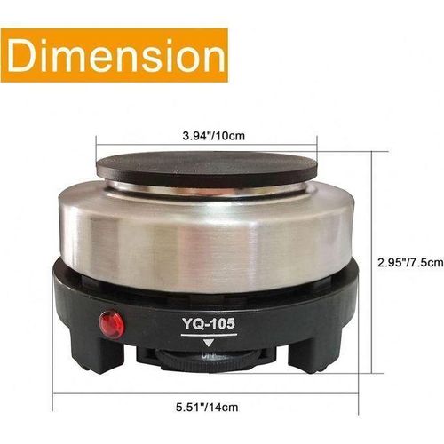 product_image_name-Generic-chauffante électrique, petite plaque chauffante électrique, multifonction, portable, brûleur chauffage électrique pour la maison, la cuisine, 110 V DRR-3