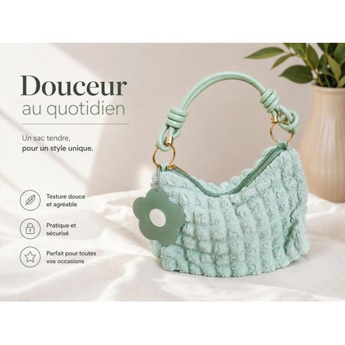 Generic sac à main-VERT MENTHE
