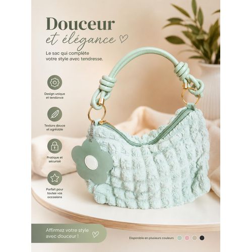 Generic sac à main-VERT MENTHE - image 5