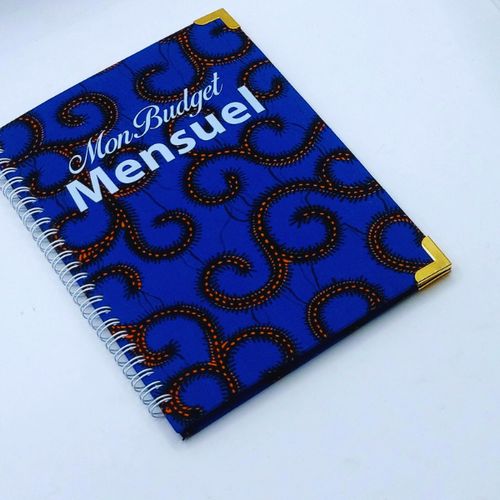 Carnet de notes - Mon budget (bleu)