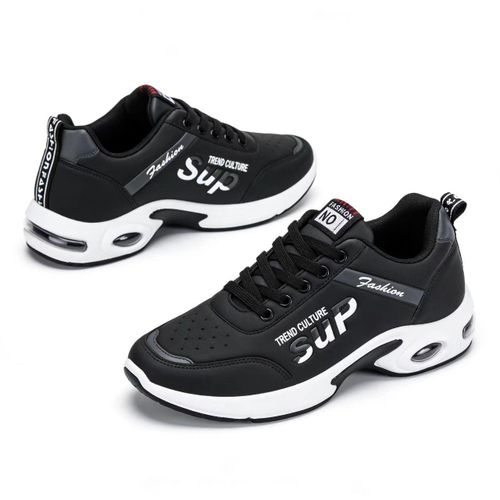 product_image_name-Fashion-Baskets tendance et stylées pour homme | Chaussures de loisirs confortables et respirantes pour homme - Noir-1