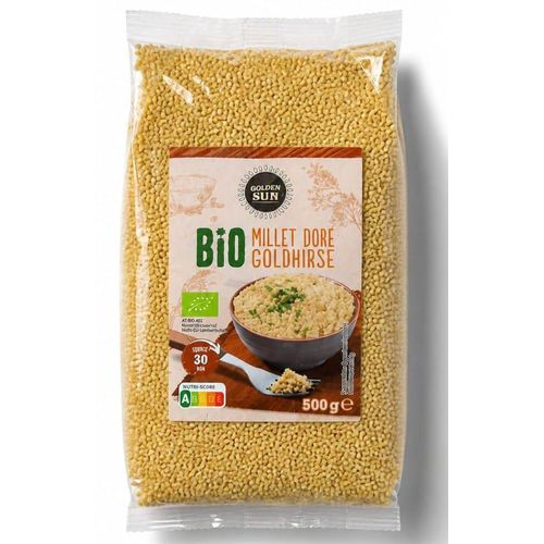 Generic millet doré biologique, Golden Sun, 500g.