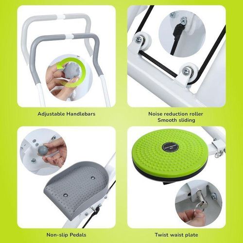 product_image_name-Generic-Stepper Grimpeur - Stepper D'escalier Compact Pliable Vertical - Machine D'exercice Pour Salle De Sport à Domicile, Exercice Cardio Pour Entraînement Complet Du Corps Avec Guidon Et Pédales Réglables-4