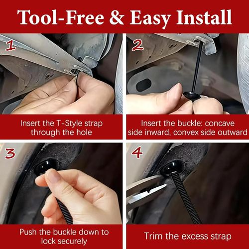 Generic Attache Fixation à Collier de Serrage – Pratique, Solide et Facile à Installer - image 8