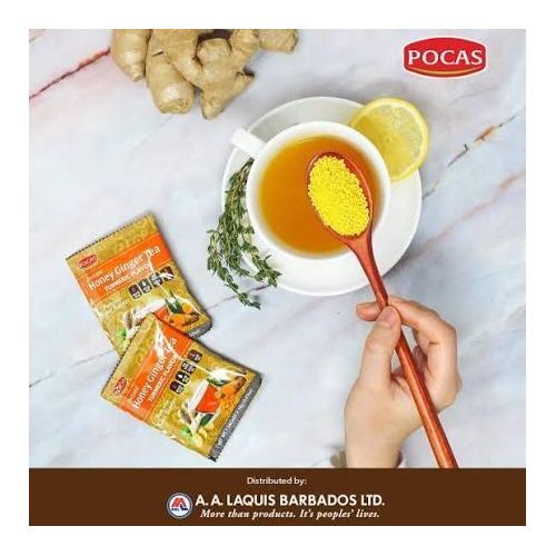 Generic Thé instantané Pocas au miel et gingembre, saveur curcuma 20-SACHETS - image 3