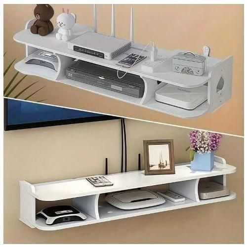 Generic Étagères De Rangement Murales Flottantes Pour Décodeur TV - 60CM