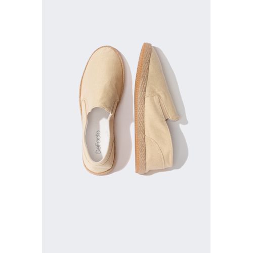DeFacto Espadrille Chaussures Pour Homme Beige Prix pas cher
