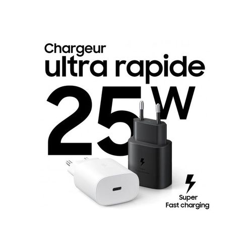 Adaptateur/chargeur USB-C universel Samsung - Chargeur rapide (25W