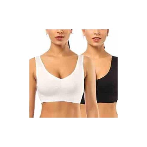 Fashion For Life LOT De 2 Soutien gorge De Sport a Col Rond Sans Couture Pour Femme a Faible Maintien Prix pas cher Jumia CI