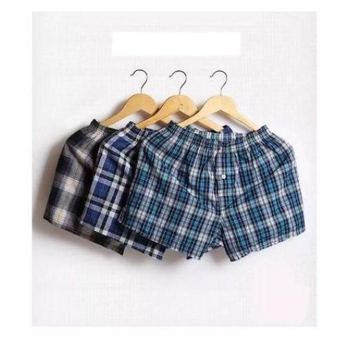 Generic Lot de 3 culottes boxers Hommes couleur multicolore