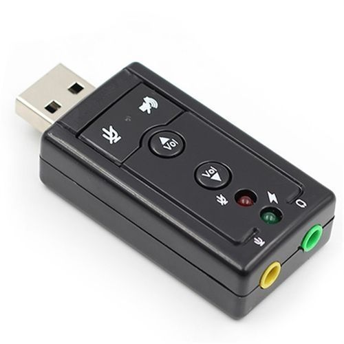 Generic Carte  Son Adaptateur  Carte  USB Vers Casque 3 5 Mm 