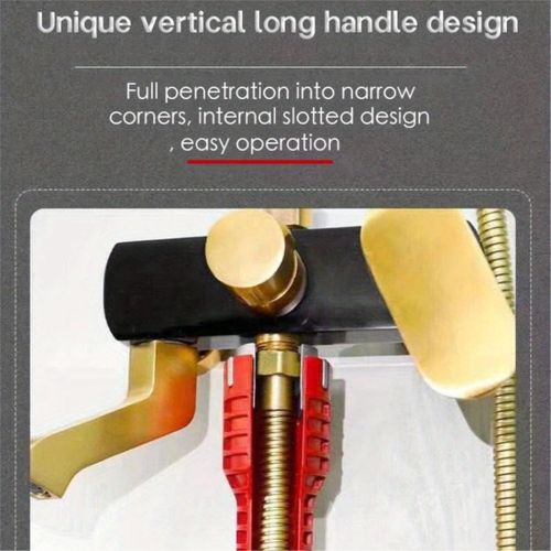 product_image_name-ShebSheb-Clé multifonction 5‑en‑1 réglable pour évier et robinet, outil en alliage avec niveau intégré, compatible avec écrous de 21 à 28 mm, pour installation et réparation de cuisine et salle de bain-6