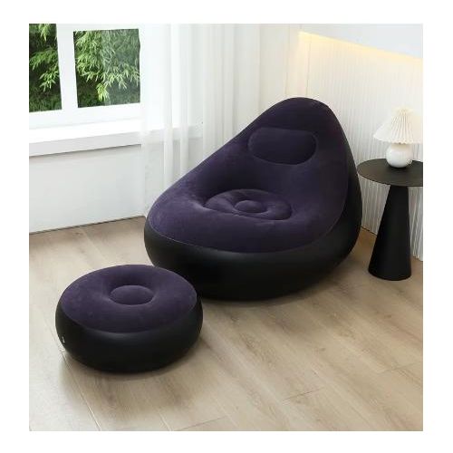 Generic Fauteuil Gonflable avec Repose-Pieds et Pompe à Air - image 3