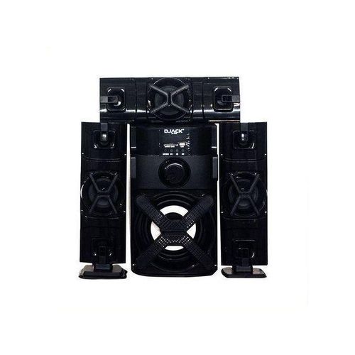 Djack Woofer 3 Baffles DJ - Carte Mémoire USB Bluetooth FM - Noir