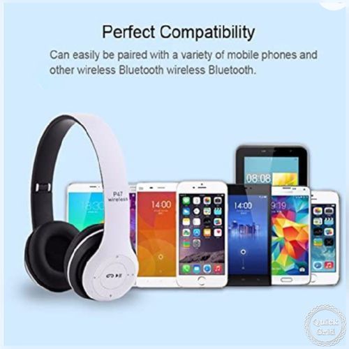 Casque bluetooth sans fil P 47 - Achagros