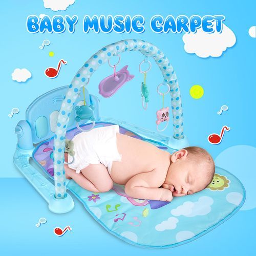 Generic Tapis De Jeu Pour Bébé - Bleu - Prix pas cher