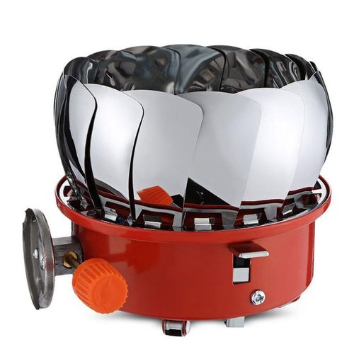 product_image_name-Kovar-Réchaud à Gaz Portable - Design Fleur Coupe-Vent Rétractable - Allumage Piézoélectrique Intégré - Ultra Compact avec Sac de Transport - Idéal Camping, Randonnée et Cuisine Extérieure-2