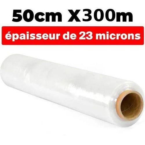 product_image_name-Generic-6 Rouleaux Film étirable Plastique Emballage Transparent Cellophane 50cm X 300m-3
