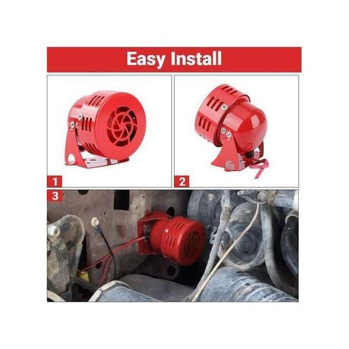 product_image_name-Generic-Puissant Sirène à Moteur Mini Quick Sense, Alarme Sonore Industrielle, Avertisseur Sonore électrique-6