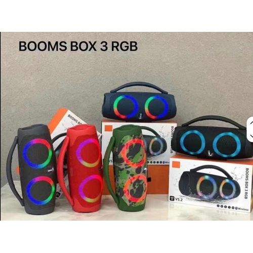 SMART TECHNOLOGY Enceinte portable BOX3 MINI RGB sans fil Bluetooth 5.2 Multicolore - image 2