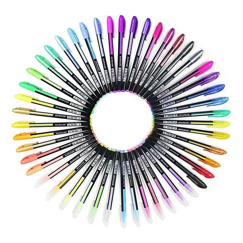 Generic 48pcs Ensemble De Stylo Gel Pailleté Coloré, Pour Dessin, Pour  Croquis, Marqueur Néon, Avec Recharge, Pour Bureau, école, Papeterie - Prix  pas cher