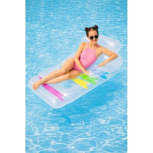 Generic Matelas Gonflable Piscine – Transat Flottant Confortable - image 4