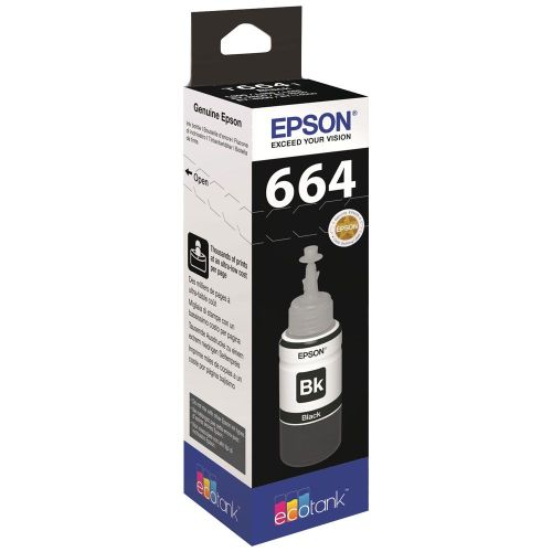 Epson Bouteille Epson 664 Noir - T6641 - Prix pas cher