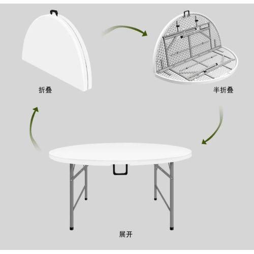 Generic Table rectangulaire pliante 1,80M - image 3