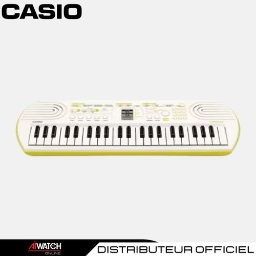 Casio Mini Clavier SA 80 Avec Sons De Piano Blanc 44 Touches