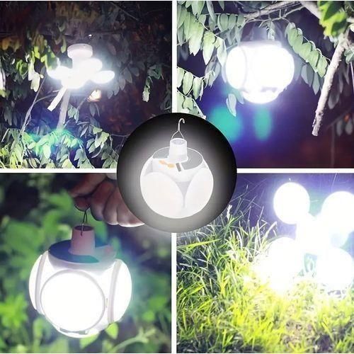 Generic Lampe Solaire LED Rechargeable - Avec Crochet - Pliable - image 5