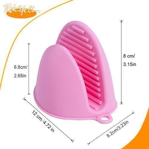 Generic Paire De Gant De Cuisine Anti-Brûlure Rose - image 2
