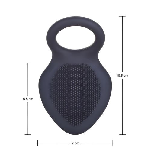 SEXTOYS Anneau Vibrant Orgasmique Multi Vitesses Noir - image 4