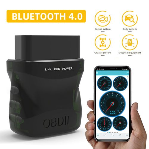 Generic Bluetooth Lecteur OBD2 Elm327 Scanner De Voiture - Prix
