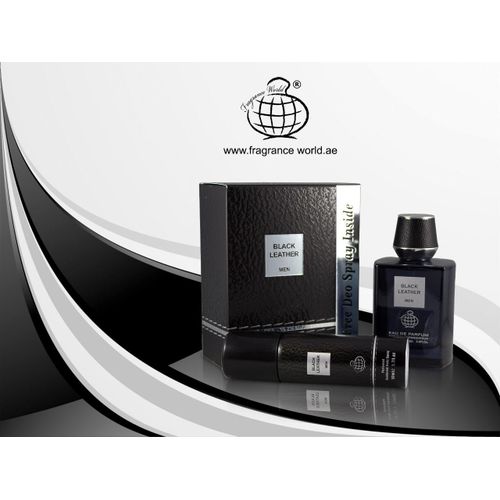 Original black leather perfume sales